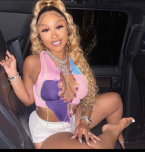 Load image into Gallery viewer, A’deja’s Lace Up Cropped Tank Top