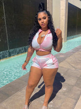 Load image into Gallery viewer, Don’t Sleep On Me Tie-Dye Short Set
