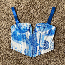 Load image into Gallery viewer, Born to Flex Money Crop Top
