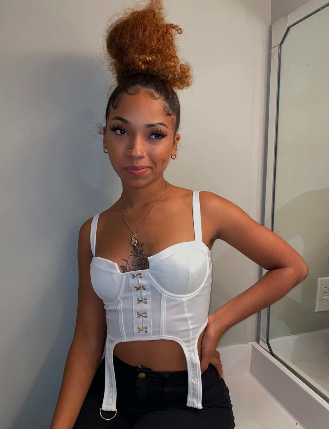 I’m Expensive Fitted Top