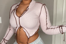 Load image into Gallery viewer, Torn to Pieces Cute Crop Top
