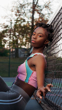 Load image into Gallery viewer, A’deja’s Lace Up Cropped Tank Top
