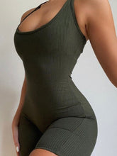 Load image into Gallery viewer, Snatched Solid Romper
