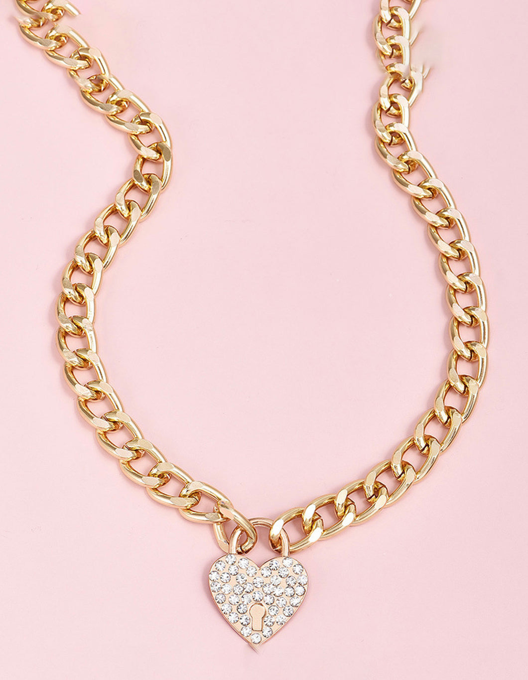 Heart of Gold Choker